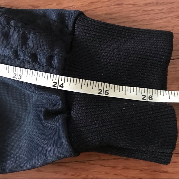 Old School Vintage Adidas Black Track Suit Jacket Size Small (XS) - Picture 9 of 15